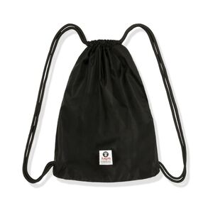Black Drawstring Backpack